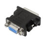 Aisens Adaptador DVI a SVGA 24+5 Macho a HDB15 Hembra Negro A118-0092